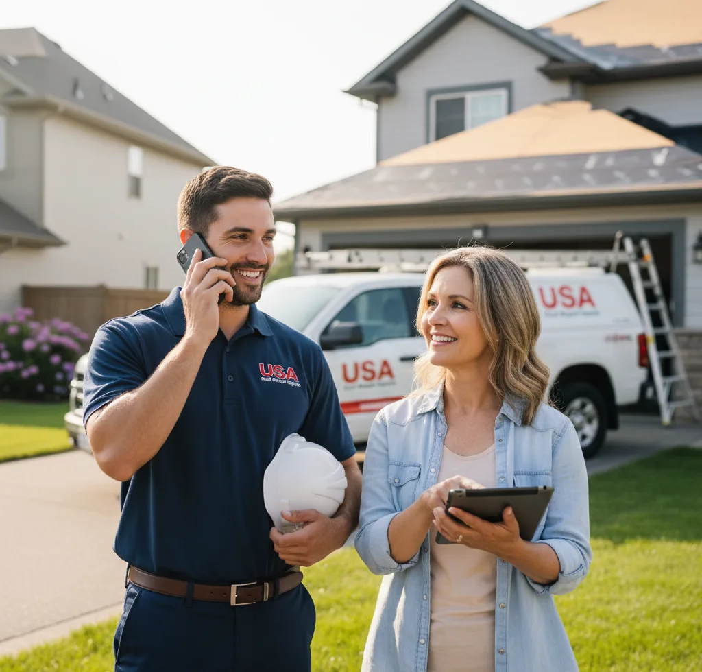 USA Roof Repair Experts customer support in Hickman
